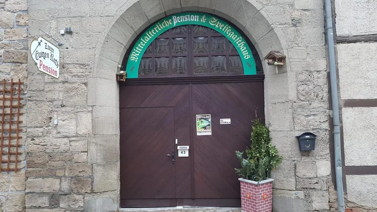 Zum Ewigen Rath Hotel Muhlhausen  Inn